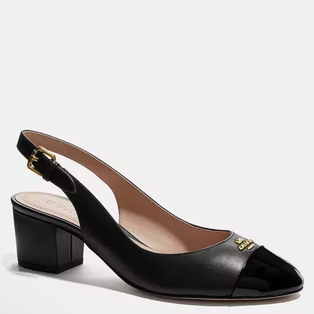 Coach Erica Slingback Heels